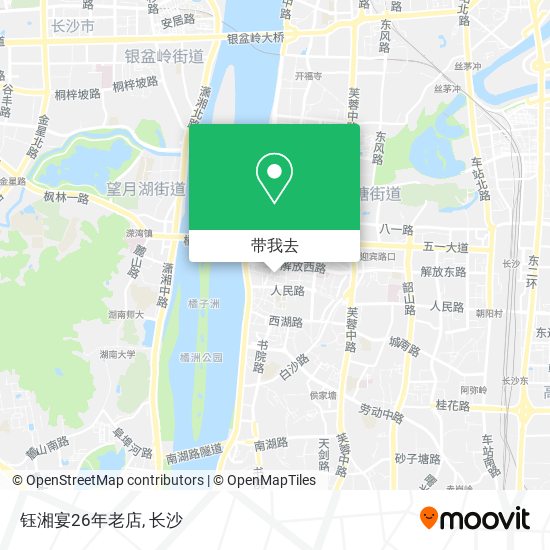 钰湘宴26年老店地图