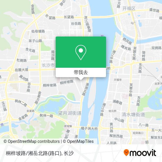 桐梓坡路/湘岳北路(路口)地图