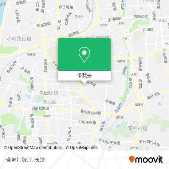 金舞门舞厅地图