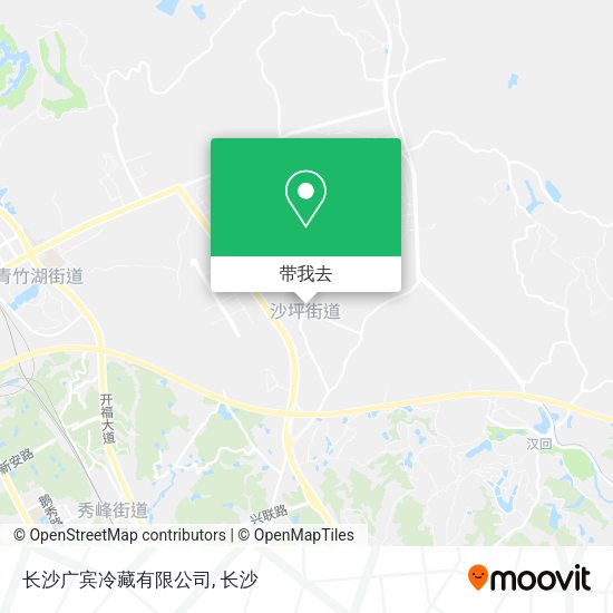 长沙广宾冷藏有限公司地图