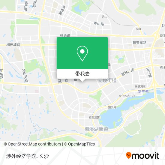 涉外经济学院地图