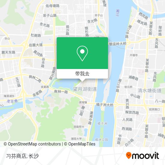 习芬商店地图