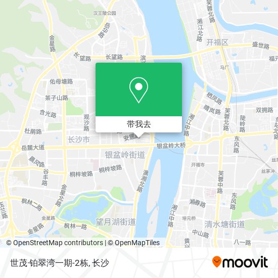 世茂·铂翠湾一期-2栋地图