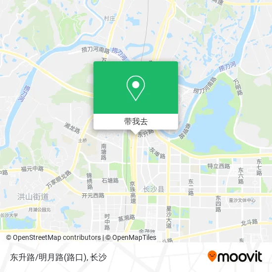 东升路/明月路(路口)地图