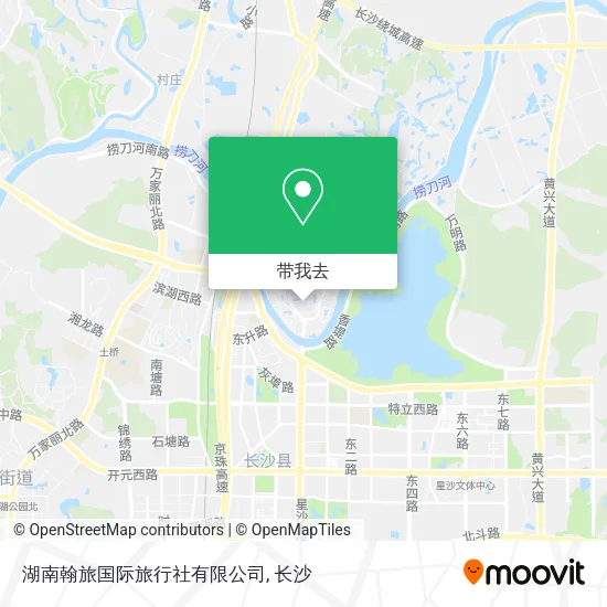 湖南翰旅国际旅行社有限公司地图