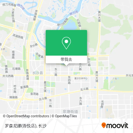罗森尼娜(吾悦店)地图