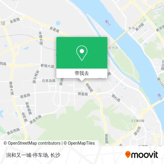 润和又一城-停车场地图