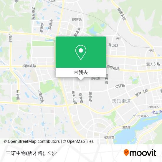 三诺生物(栖才路)地图