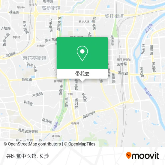 谷医堂中医馆地图