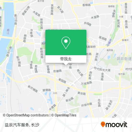 益辰汽车服务地图