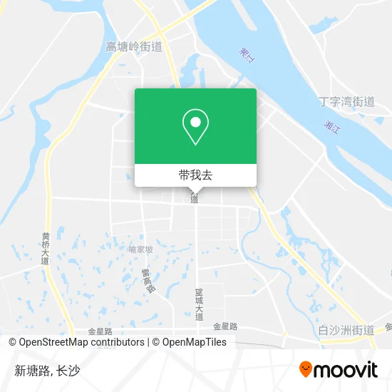 新塘路地图