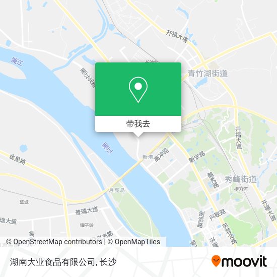 湖南大业食品有限公司地图