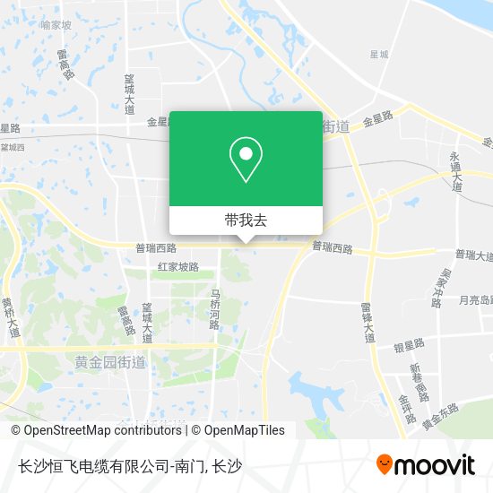 长沙恒飞电缆有限公司-南门地图