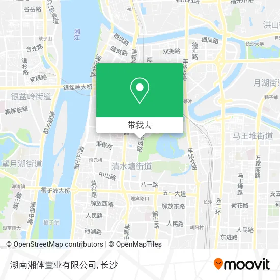 湖南湘体置业有限公司地图