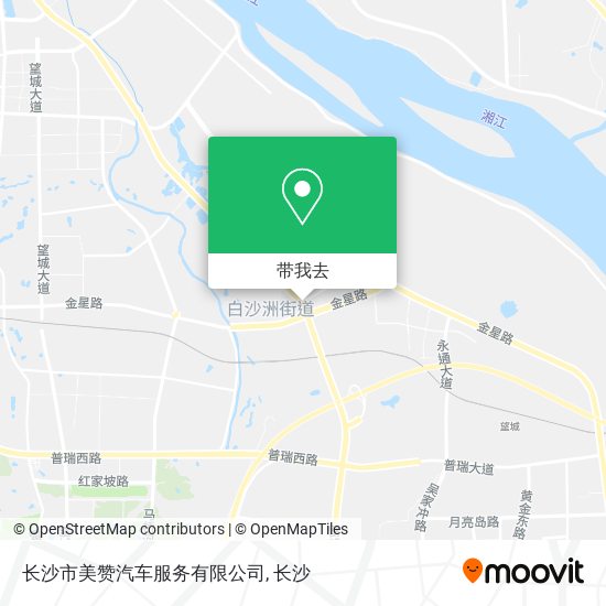 长沙市美赞汽车服务有限公司地图