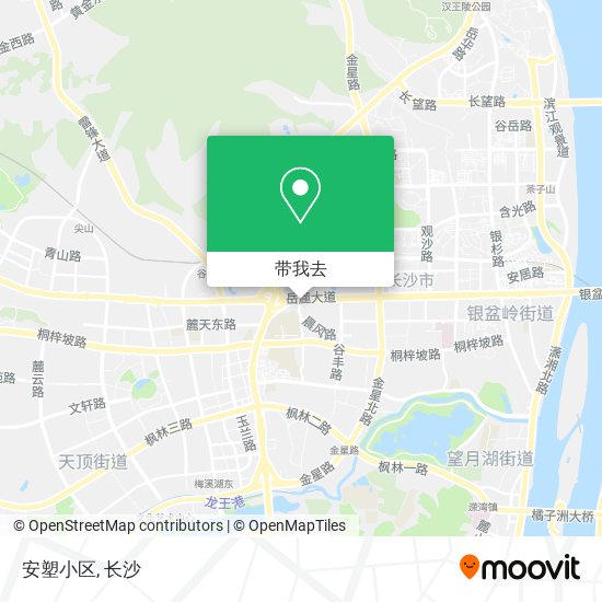 安塑小区地图