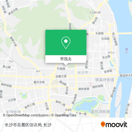 长沙市岳麓区信访局地图
