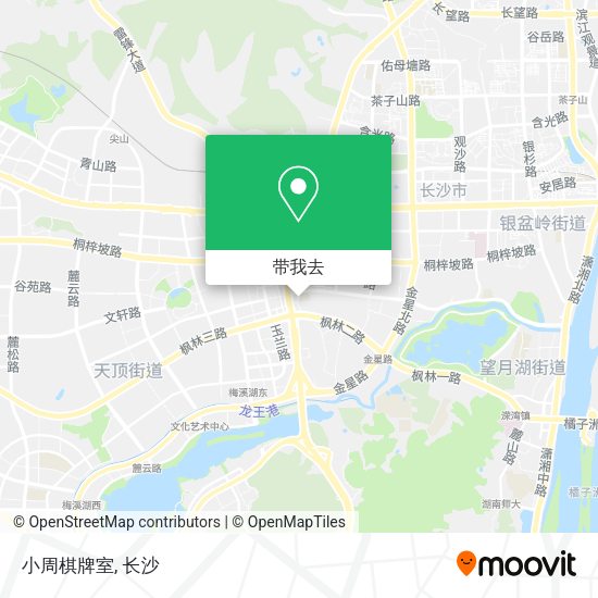 小周棋牌室地图