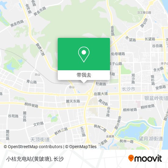 小桔充电站(黄陂塘)地图