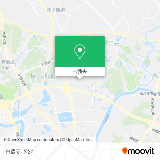 白霞寺地图