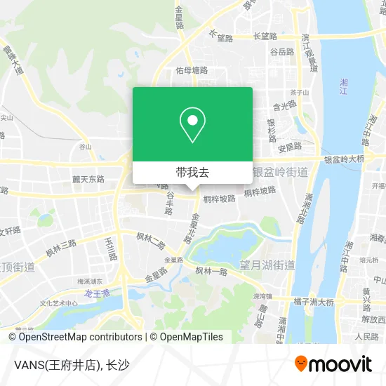 VANS(王府井店)地图