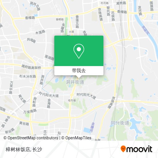 樟树林饭店地图