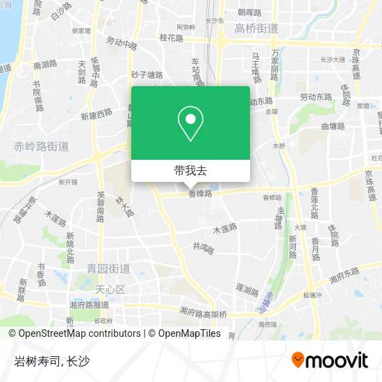 岩树寿司地图