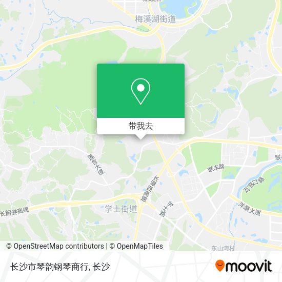 长沙市琴韵钢琴商行地图