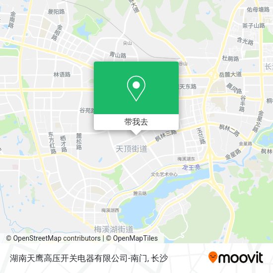 湖南天鹰高压开关电器有限公司-南门地图