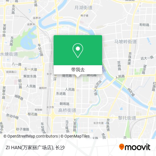 ZI HAN(万家丽广场店)地图