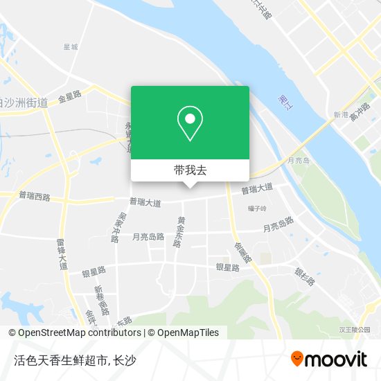 活色天香生鲜超市地图