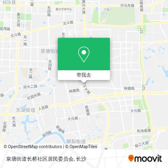 泉塘街道长桥社区居民委员会地图