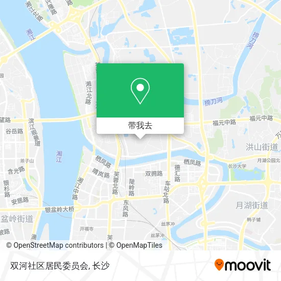 双河社区居民委员会地图