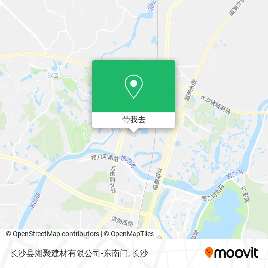 长沙县湘聚建材有限公司-东南门地图