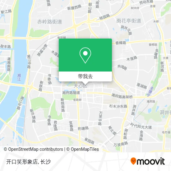 开口笑形象店地图