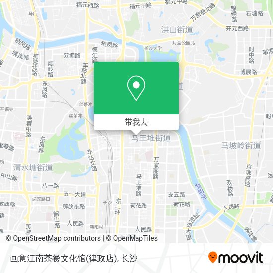画意江南茶餐文化馆(律政店)地图