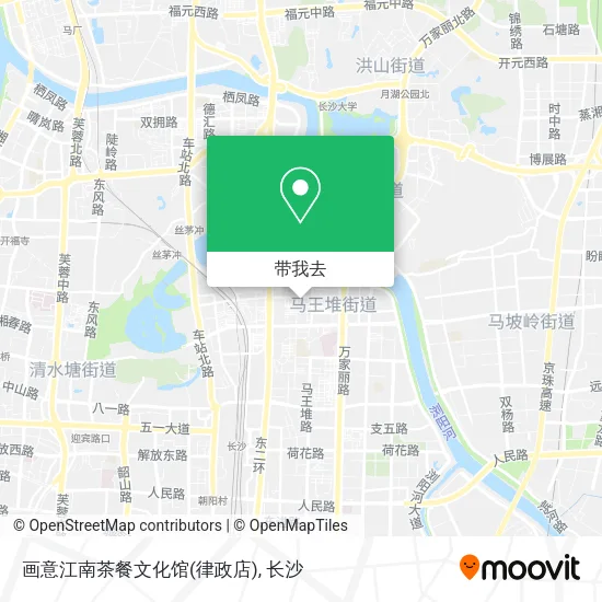 画意江南茶餐文化馆(律政店)地图