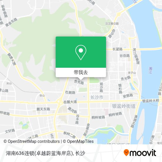湖南636连锁(卓越蔚蓝海岸店)地图