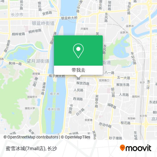 蜜雪冰城(7mall店)地图