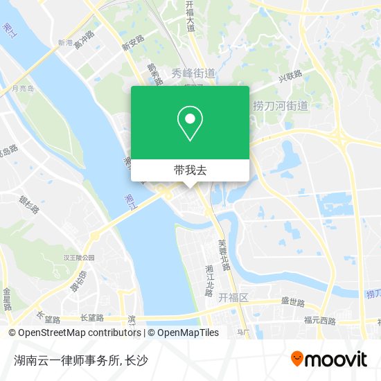 湖南云一律师事务所地图