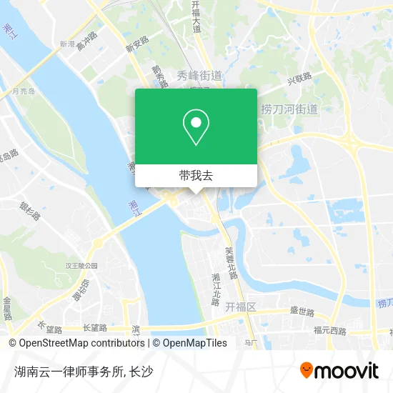 湖南云一律师事务所地图