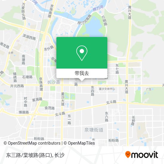东三路/棠坡路(路口)地图