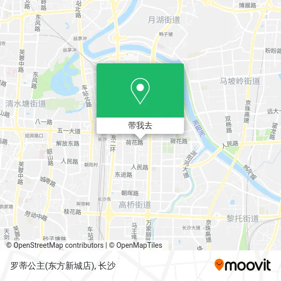 罗蒂公主(东方新城店)地图