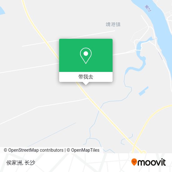 侯家洲地图