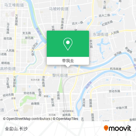 金盆山地图