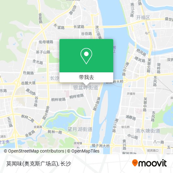 莫闻味(奥克斯广场店)地图