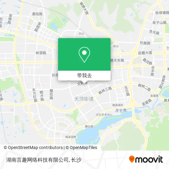 湖南言趣网络科技有限公司地图