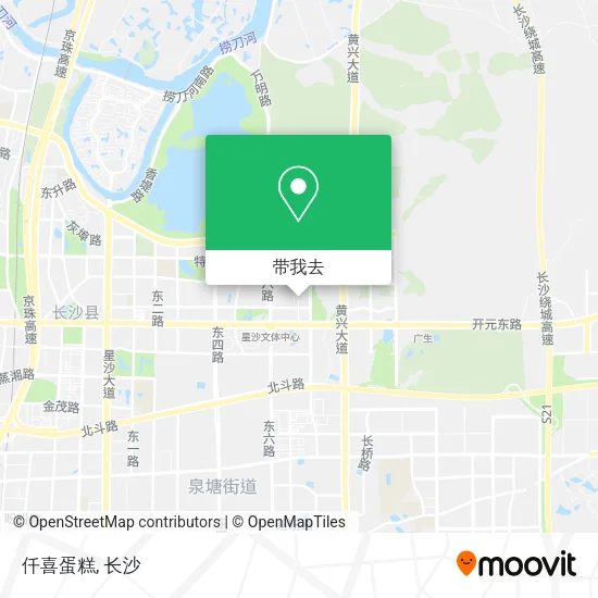 仟喜蛋糕地图