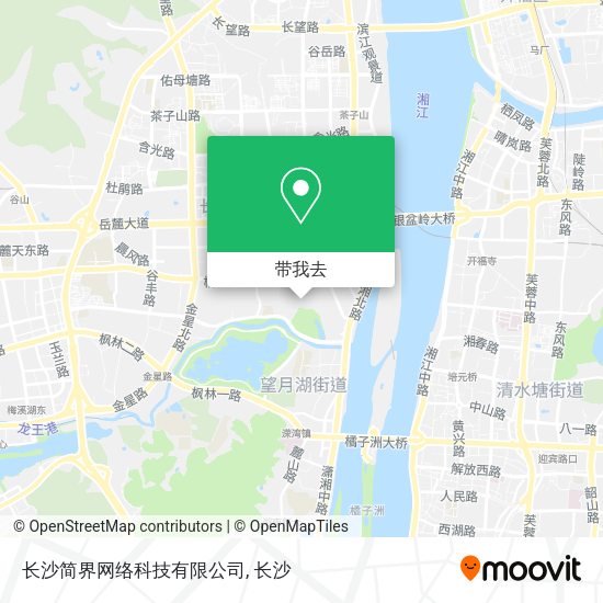 长沙简界网络科技有限公司地图