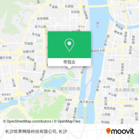 长沙简界网络科技有限公司地图